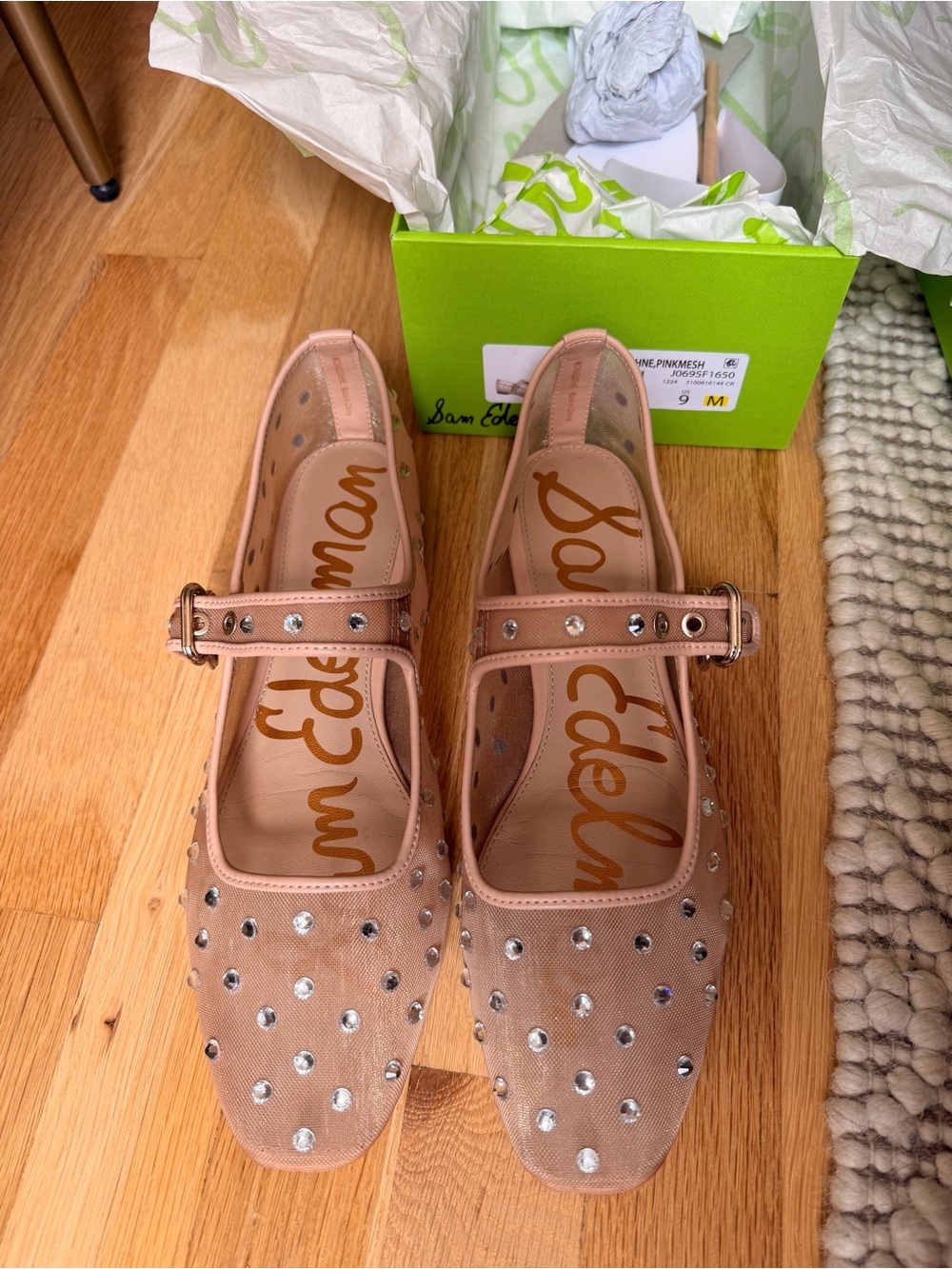 Sam Edelman Michaela Studded Mary Jane Flats